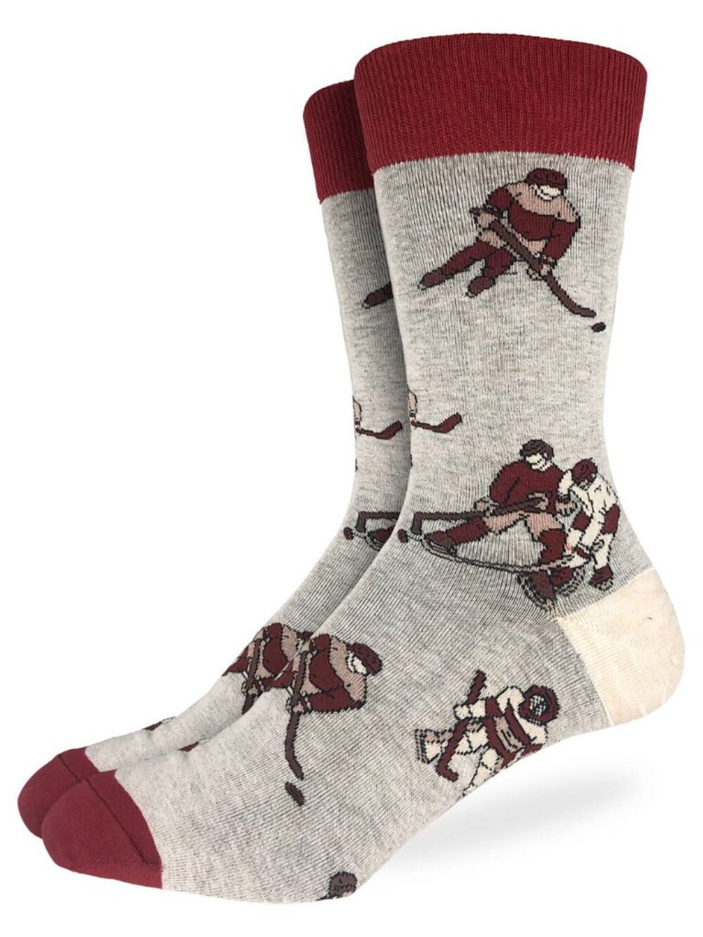 Men's Good Luck Sock Crew Socks | Classic Hockey Socks | NWT